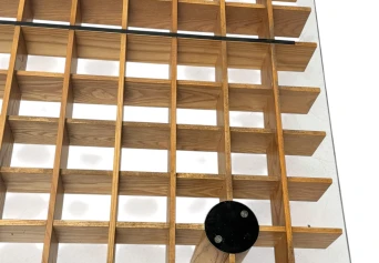 XL Kyoto Graphic Coffee Table by Gianfranco Frattini for Ghianda / Knoll, 1974